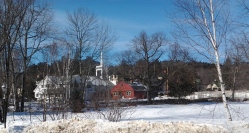 Jackson Community Church looking east