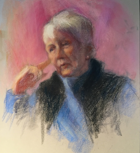 Portrait in Pastel by Nancy H